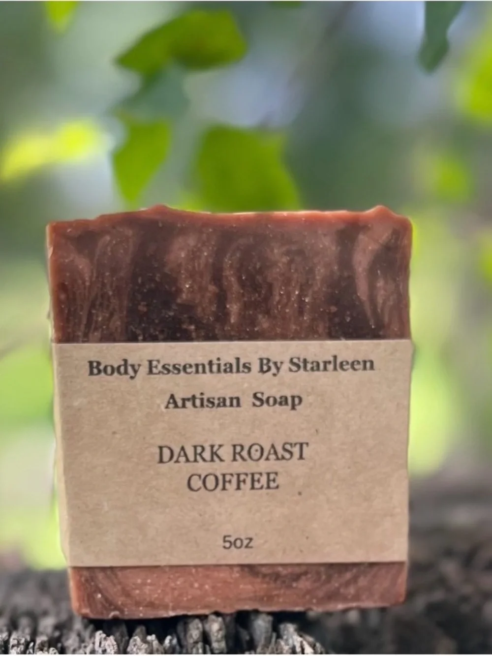 Hand Crafted - Artisan Soap ~ Dark Roast Coffee Soap - Non exfoliating